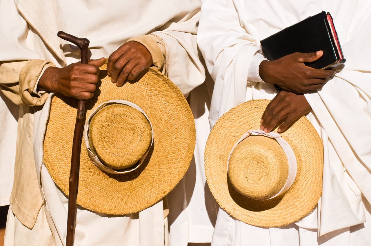 Les vêtements blancs